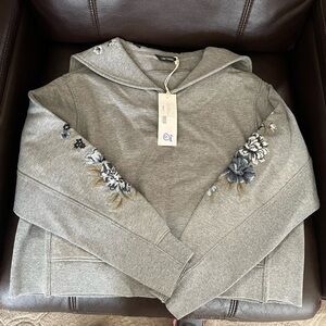 Driftwood Embroidered Sweatshirt New with Tags